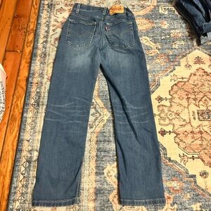 👖 Levi’s 514 Kids Straight Leg Jeans Size 12 Adjustable Waist